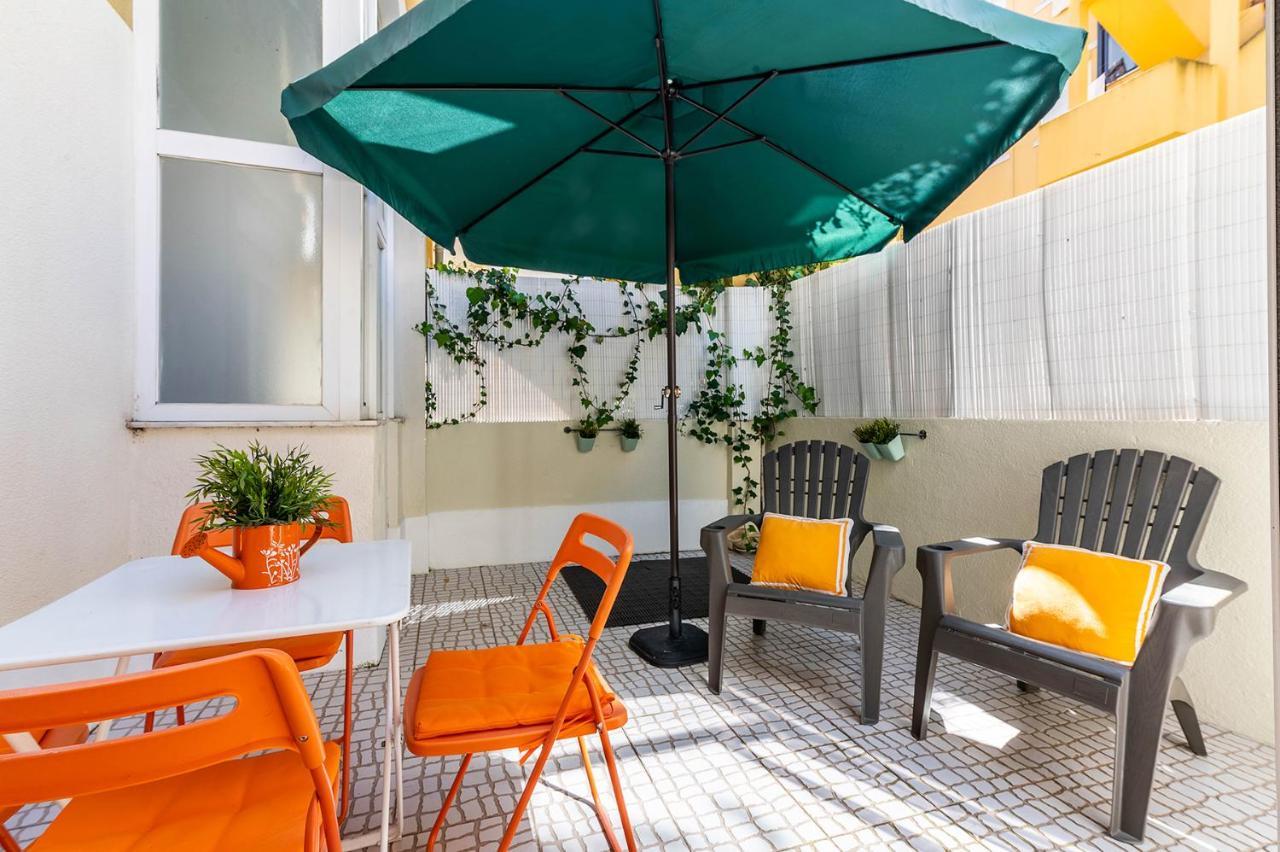 ליסבון Alm- Spacious. Sunny. Patio. Quiet Area. Fast Wifi מראה חיצוני תמונה