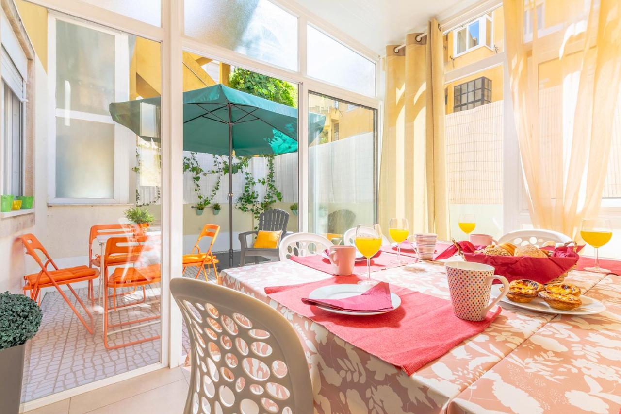 ליסבון Alm- Spacious. Sunny. Patio. Quiet Area. Fast Wifi מראה חיצוני תמונה